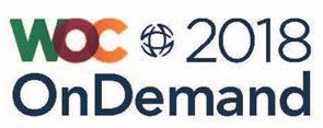 WOC OnDemand CME ELIGIBLE For the first time, the scientific program will be available in an online library called WOC2018 OnDemand.