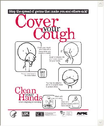 Cover Your Cough Posters www.cdc.