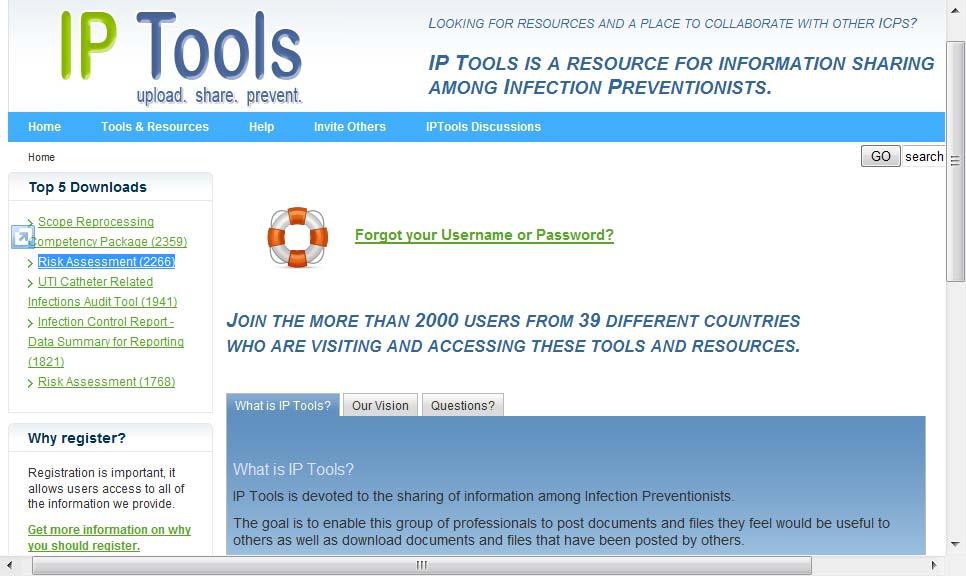 Risk Assessment Tools from IP Tools