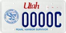 It may be ordered at any DMV office and will be mailed from the Utah State Tax Commission. Requirements: One of the following documents: Document showing classification of death as listed by the U.S. Secretary of Defense, or a Casualty report, or a Telegram from the U.