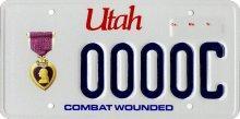 This plate recognizes current members of the Utah National Guard. Once separated from the Utah National Guard, the plate must be replaced with a new license plate.