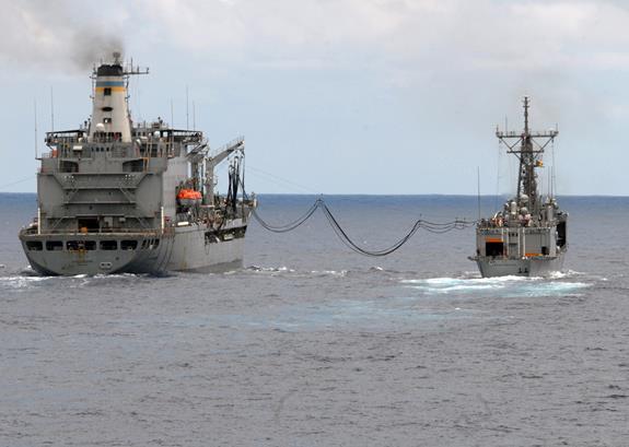 As the lifeline of resupply to Navy operating forces underway, the ships of the Navy s Combat Logistic Force (CLF) enable Carrier Strike Groups and Amphibious Ready Groups to operate forward and