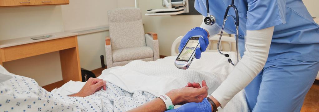 77% of patients felt positive about their clinician using a mobile device in their care THE CONSUMERIZATION OF HEALTHCARE Society s adoption of technology is driving the digitization of hospital