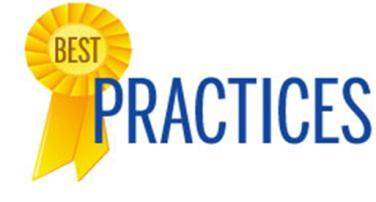 Definition of Best Practices 1. The hospice program has a mechanism in place to identify the risk of a hospice admission being a crisis admission for the patient and/or caregiver. 2.