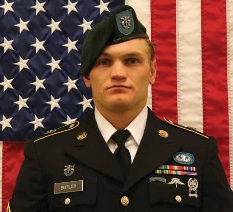 In Memoriam Staff Sgt. Aaron R. Butler (U.S. Army photo) The Department of Defense announced on August 17, 2017 the death of Staff Sgt. Aaron R. Butler, a soldier who was supporting Operation Freedom s Sentinel.