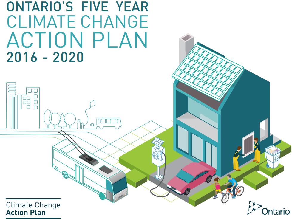 1. Purpose & Background The Ministry of the Environment and Climate Change (MOECC) released Ontario s Five Year Climate Change Action Plan (Action Plan) in June 2016.