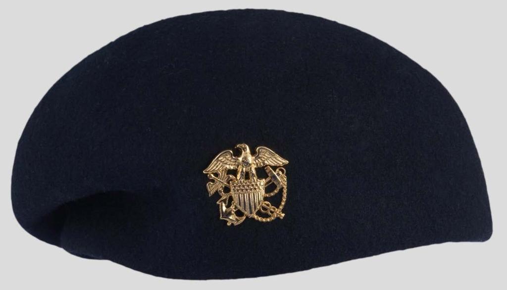 Beret with Miniature Cap Device Will no