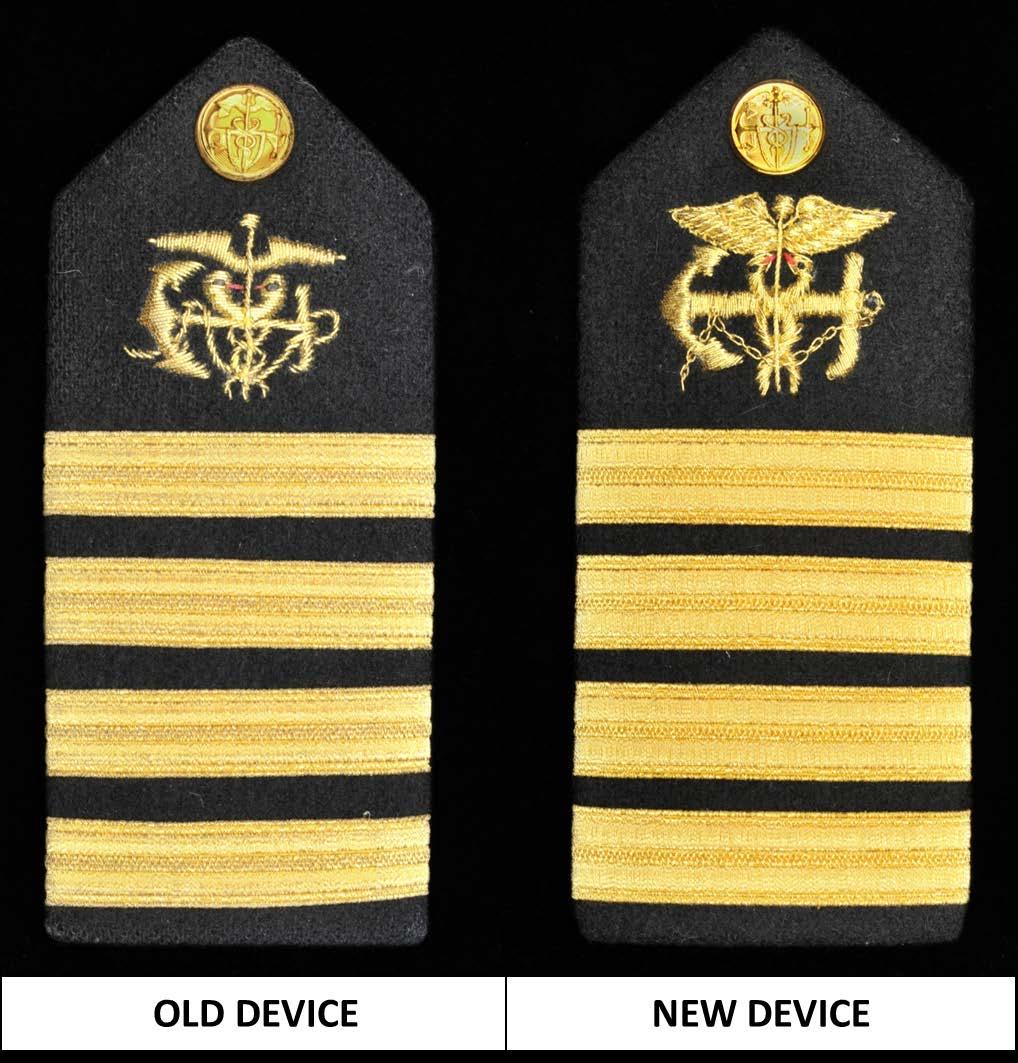 Commissioned Corps Insignia New Uniform Standard