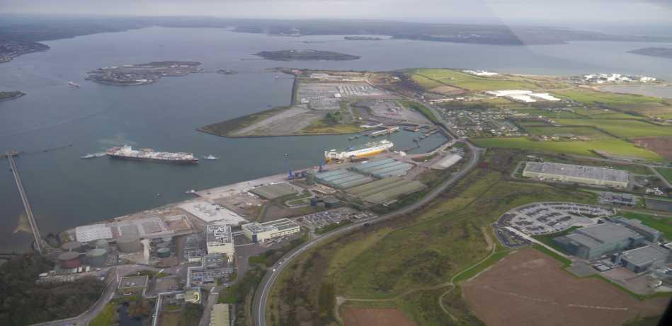 Whitegate Oil Refinery Spike Island imerc NMCi GSK LOWER HARBOUR FACILITIES AT RINGASKIDDY RoRo Berth & Ferry