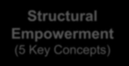 Magnet Component #2: STRUCTURAL EMPOWERMENT THE ORGANIZATION PROVIDES OPPORTUNITY STRUCTURES TO ENGAGE