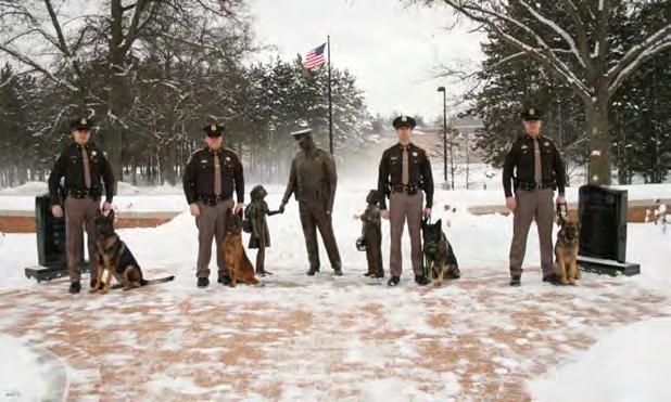 The Ottw County Sheriff s Office K9 Unit is comprised of four Deputies nd their K9 prtners.