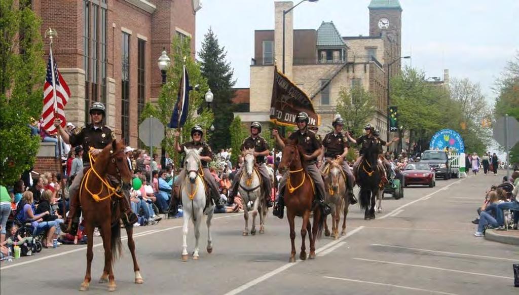 The Ottw County Sheriff s Office Mounted Unit consisted of 5 deputies in. The deputies provide their own uniforms, equipment nd nimls.