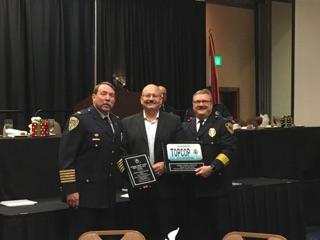 Chief James Person (Belton PD) MPCA 2016 CHIEF OF THE YEAR During the 2016 MPCA Award Banquet, Chief James Person of the Belton Police Department was presented the MPCA s Donald Red Loehr Chief of