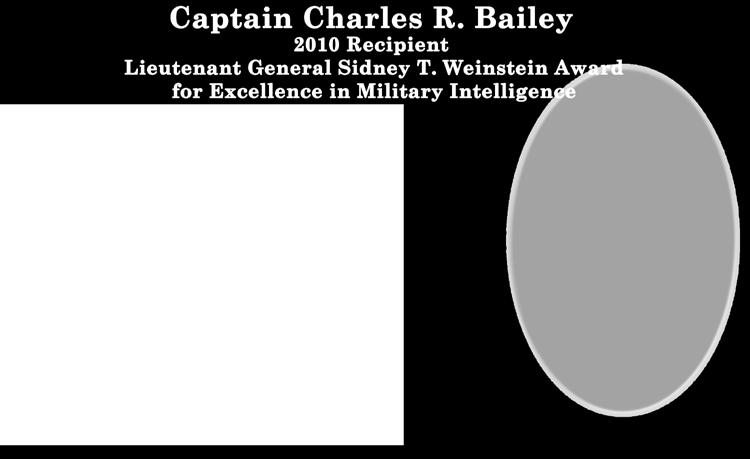 Captain Charles Bailey enlisted in the U.S. Army as a Counterintelligence (CI) Agent following graduation from Keene State College with a BA in History.
