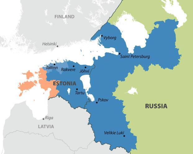 The Programme area includes the following NUTS III regions (the Nomenclature of Territorial Units for Statistics) or their equivalents as core regions: Estonia: Kirde-Eesti, Lõuna-Eesti, Kesk-Eesti
