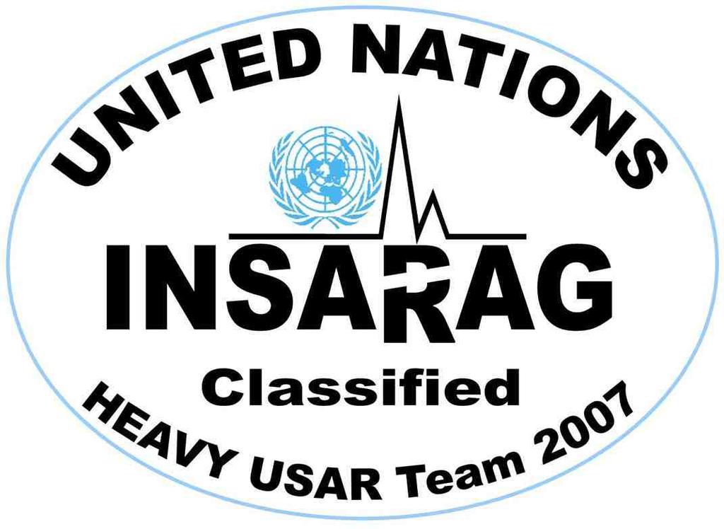 USAR Standards: Team Classification INSARAG External Classification: To ensure that a USAR team