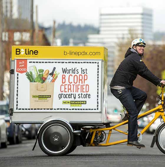 We champion the regional food economy Green Wheels Green Wheels was created to help small, local producers manage the challenge of self-delivery to our 19 Portland Metro area locations.