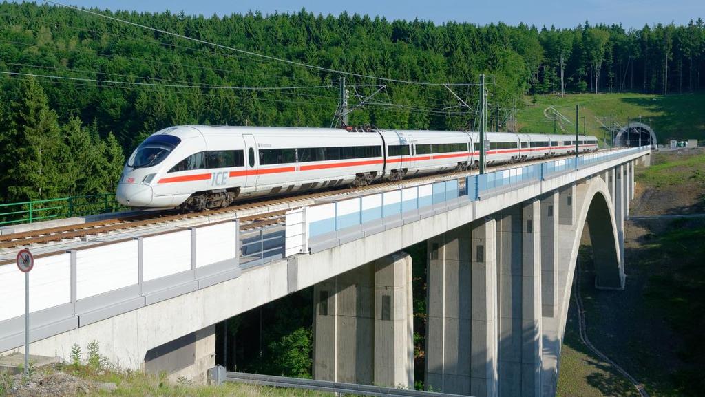 German Unity Transport Project 8 17 million additional customers VDE 1 8 the largest service expansion in the history of DB is set for December Starting on December 10, 2017 17 million residents will