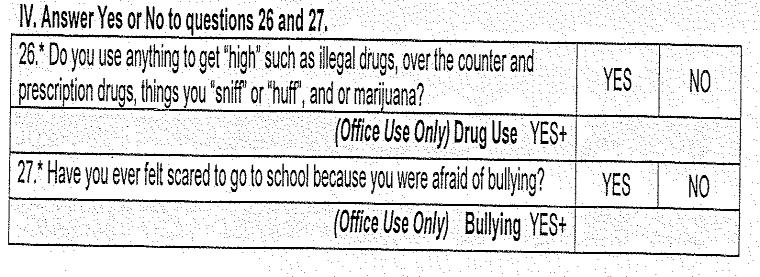 Drug and Bullying
