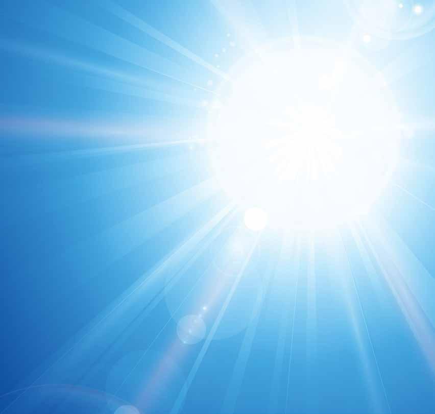 8 a.m. to 1 p.m. C. 7 a.m. to 12 p.m. D. None of the above 2. Which type of ultraviolet rays does the sun emit? A. UVA B. UVB C. UVC D. UVA and UVB E. UVA, UVB, and UVC 3.