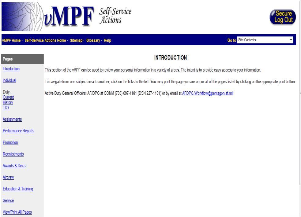 vmpf - Updating Your