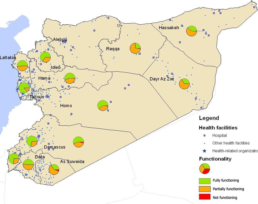 Syrian Arab Republic, Jordan, Lebanon and Iraq WHO Regional Situation Report: Syrian Arab Republic, Jordan, Lebanon, Iraq Issue 6 18 October 2012 Situation report Issue 6 18 October 2012 Map based on