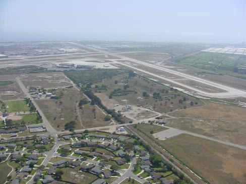 Naval Air Station Ventura County: Point Mugu Located along the coast of Ventura County, California, about 55 miles west of the city of Los Angeles Serves as the installation s airfield and covers