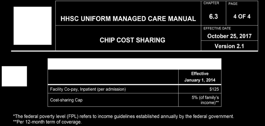 To make sure that you do not go over your cost sharing limit, please list CHIP expenses on this form. The welcome letter in the enrollment packet tells you when you can mail the form back to CHIP.
