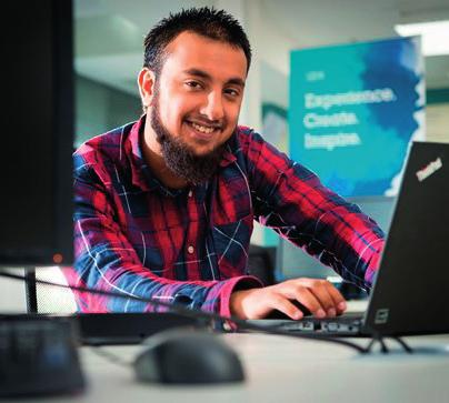 DMU supported the bid to bring IBM to Leicester by: All of the DMU graduates we have hired have been very grounded and have fi tted in very well here.