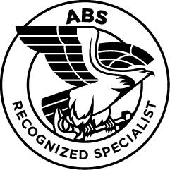 ABS External Specialist Program Management Service suppliers / owners team Provides a recognized