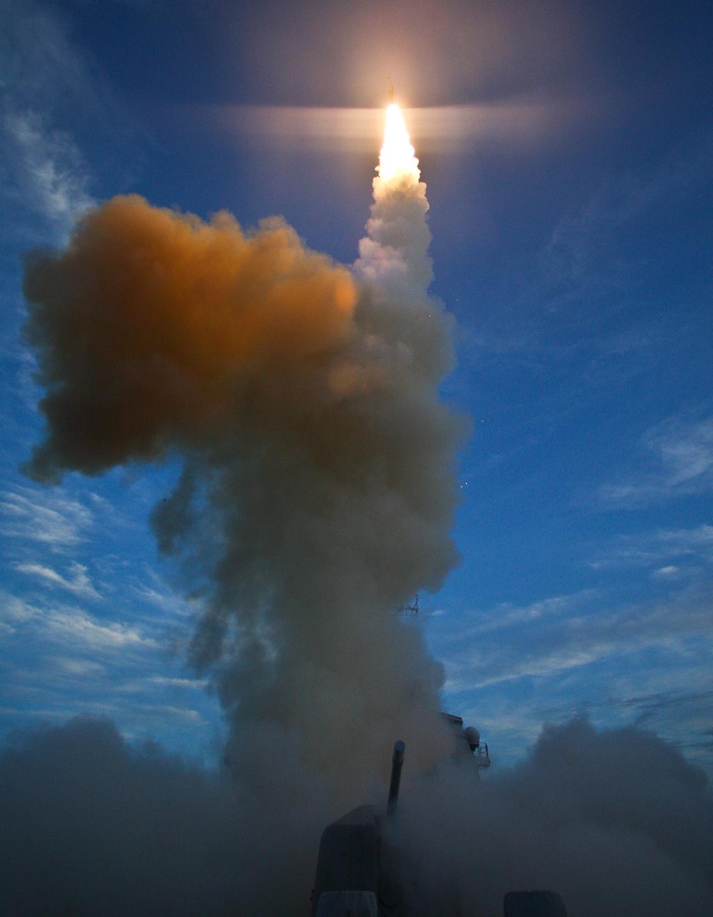 Ground-based Midcourse Defense Interceptor Launch