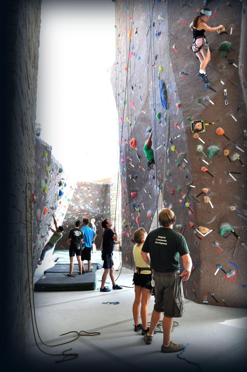 Activity Spaces Climbing Wall and Bouldering Cave Before requesting use of any Rec facility, please see the Policies section at end of manual.