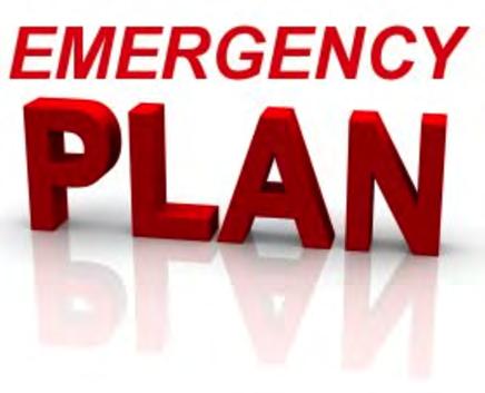 The Emergency Plan! Based on assessed, probable risk! Updated annually! Strategies for addressing emergency events!