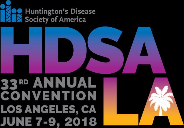 HDSA Annual Convention Scholarship 2018 Made possible by Lundbeck The is pleased to announce it is now accepting applications for scholarships to attend the 33 rd Annual HDSA Convention in Los