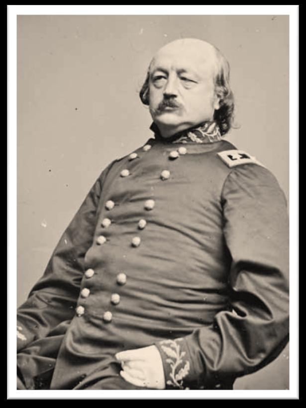 General John Wool (ca. 1861) replaced General Butler because he was seen as possessing more Regular Army experience and considered better able to handle the contrabands of war.