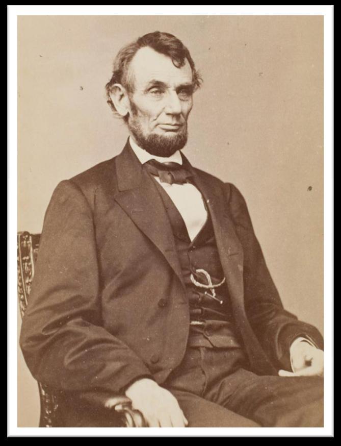 Courtesy Library of Congress The election of Abraham Lincoln sparked a fire throughout the South that would not be quenched for four and a half years, The election of Lincoln