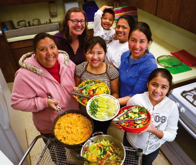 Communication EXAMPLE: HCMC, Taking Steps Together Community-based Service Summary 17-week nutrition and healthy lifestyle service for families addressing childhood obesity Families are referred to