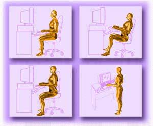 Ergo guide: tips to maximize your comfort when computing CHAIR Make sure your chair allows clearance behind your knees when seated against the backrest.