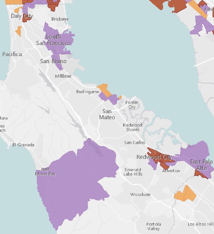 iii. Demographic profile of community served KFH South San Francisco Demographic Data Total Population 289,268 White 39.56% Black 2.47% Asian 41.24% Native American/ Alaskan Native 0.