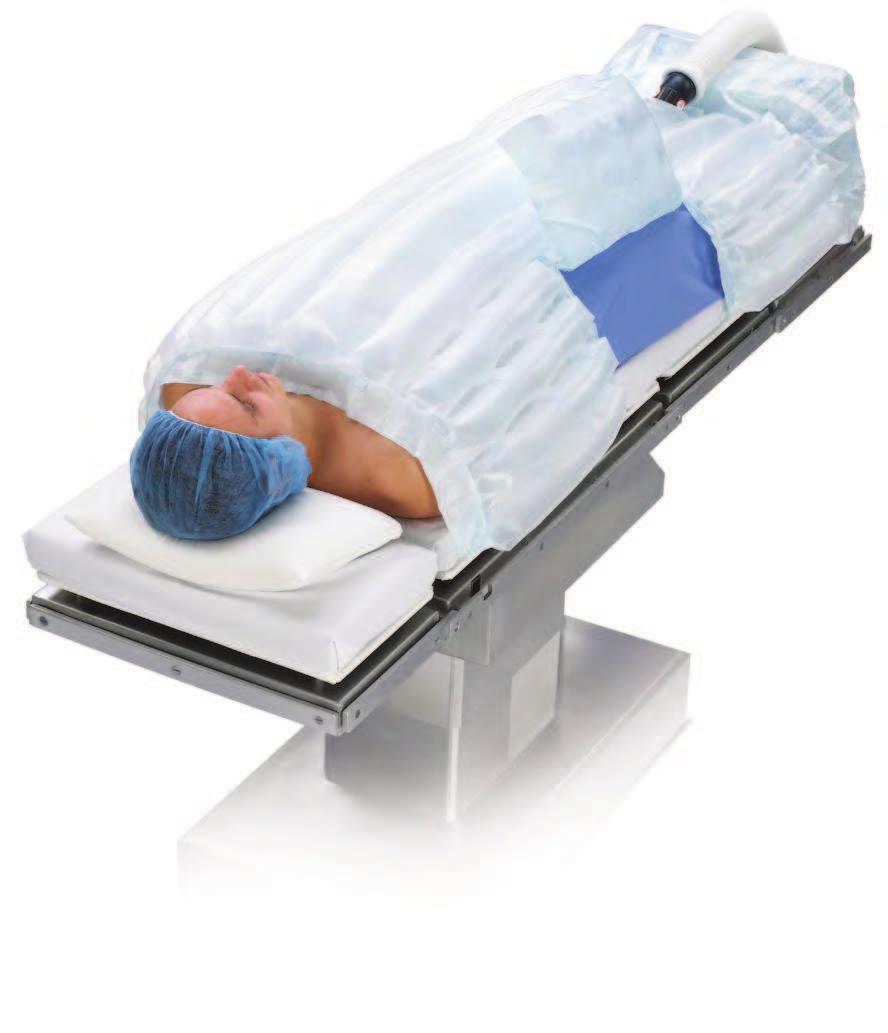 Full Body Surgical Blanket Model 610 The 3M Bair Hugger full body surgical blanket tapes across the patient s chest, away from surgical sites involving the head or neck.