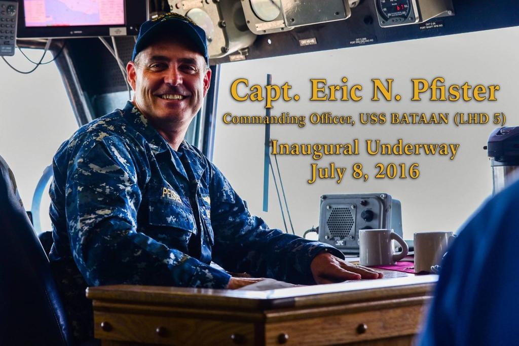 administrative, manufacturing, service and sales offices. In February 2004, Robert Montes, President and CEO of DME became the sole owner of the company. USS BATAAN On June 10, Capt.
