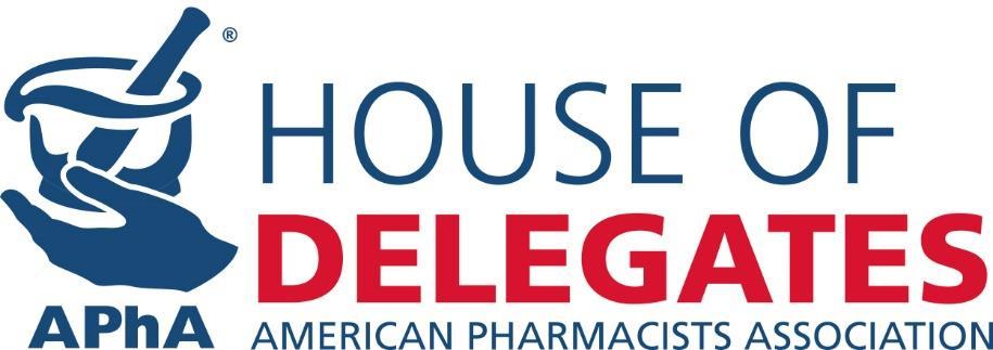 2018 House of Delegates Report of the Policy Committee Pharmacist Workplace Environment and Patient Safety Use of Pharmacogenomic Data within Pharmacy Practice