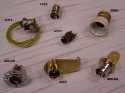 Item: 4061 Unipolar socket - BA9S connection - with fitting stirrup for fore navigation light. Item : 4061/A Unipolar socket - BA9S connection - with fitting stirrup for fore navigation light Rudy- S.