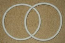 Item: 4550 White rubber seal ring - 110 mms.