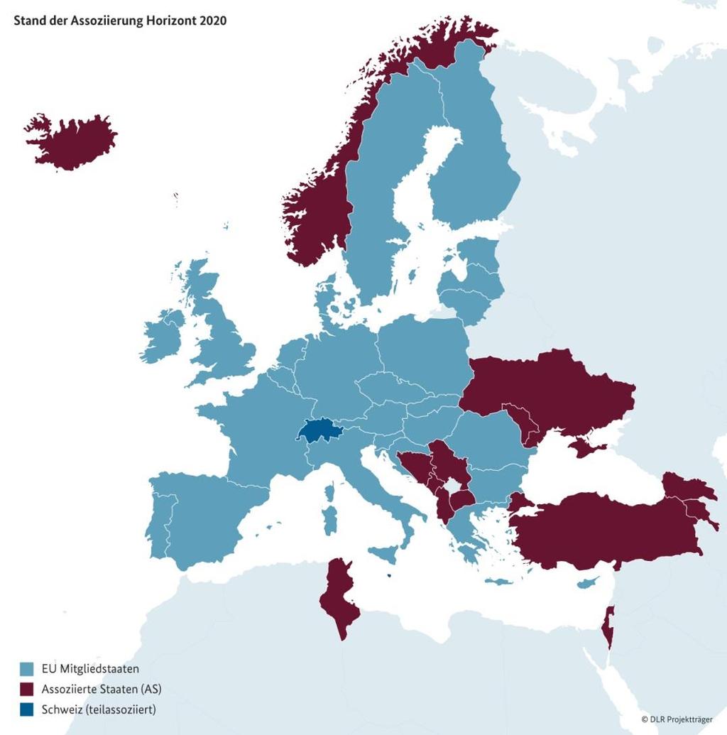 EU28 + Associated states eligible for funding EU-Member states Associated countries (AS) Albania Armenia Bosnia & Herzegovina