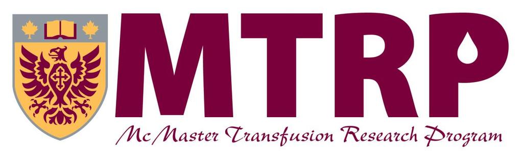 2012 McMaster Transfusion Research Program, McMaster University. All rights reserved.