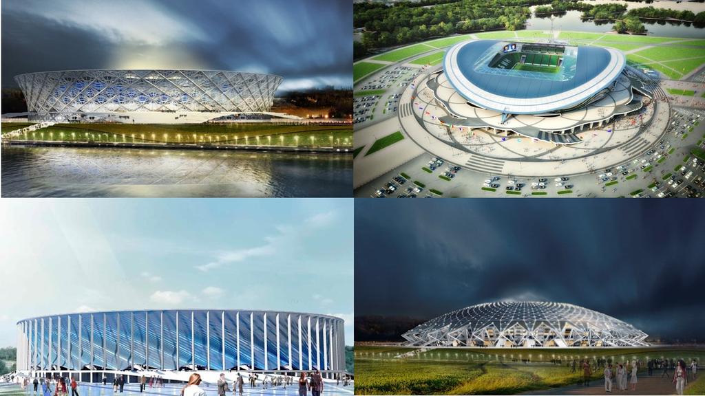Volga Cluster Volgograd Arena Kazan