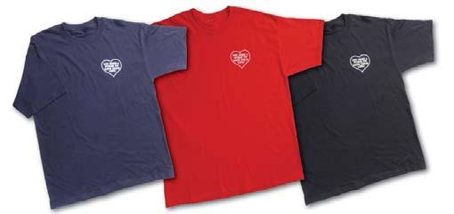 t-shirt back NURSE S T-SHIRT Our 100% cotton T-shirts tell it like it is, in red, navy blue, and black. Available in large and extra large.