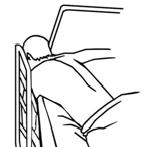 Assessment/evaluation for conformance to FDA s bed system entrapment zones Zone 5 Between Split Bed Rails It occurs when partial length head and foot side rails (split rails) are used on the same