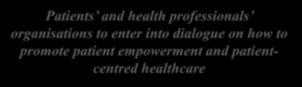 empowerment patient involvement Health literate
